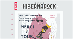 Desktop Screenshot of hibernarock.fr